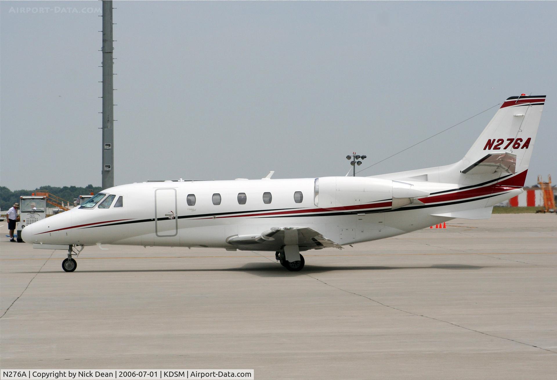N276A, 2002 Cessna 560XL C/N 560-5276, KDSM