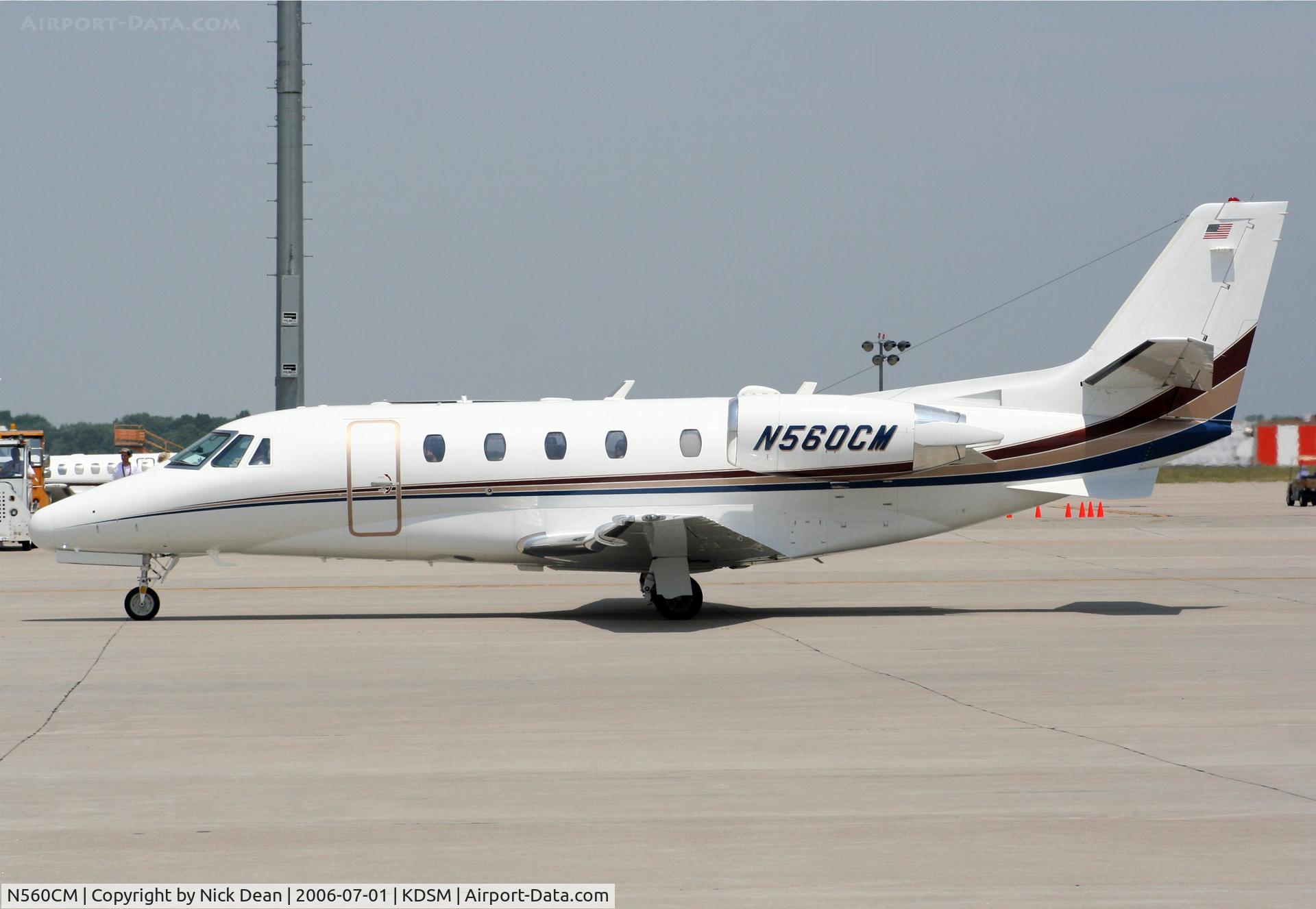 N560CM, 2002 Cessna 560XL Citation Excel C/N 560-5277, KDSM
