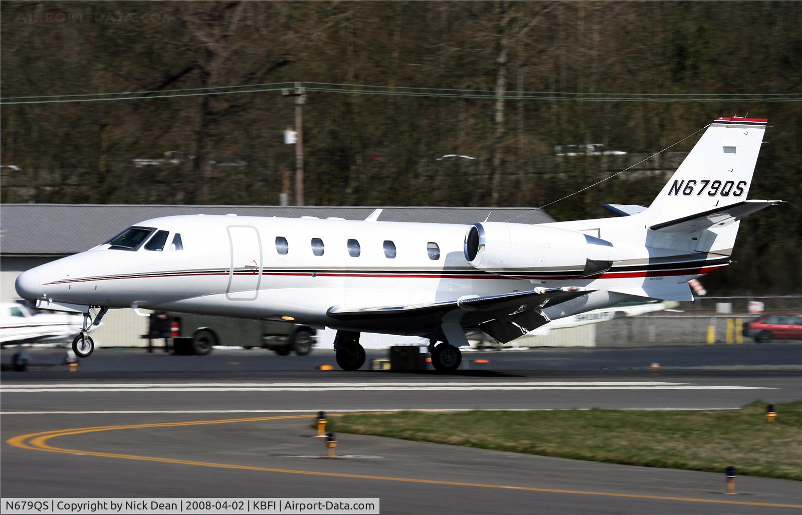 N679QS, 2002 Cessna 560XL Citation Excel C/N 560-5279, KBFI