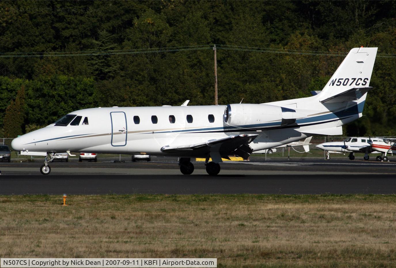 N507CS, Cessna 560XL C/N 560-5282, KBFI