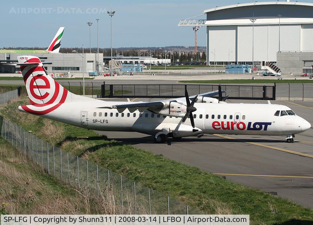 SP-LFG, 1994 ATR 42-500 C/N 411, Parked and waiting maintenance