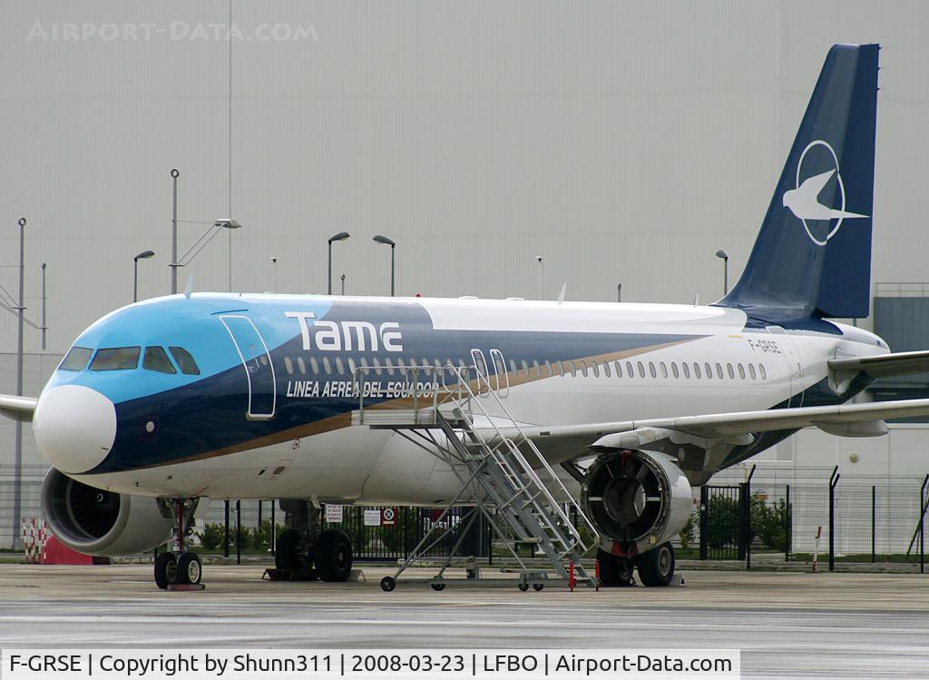 F-GRSE, 1997 Airbus A320-214 C/N 657, On maintenance for a new owner... Ex. Star Airlines.