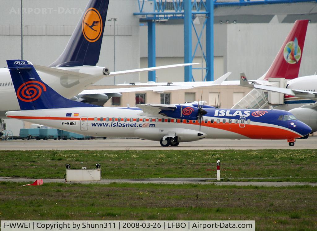 F-WWEI, 2008 ATR 72-212A C/N 770, C/n 770 - To be EC-KNO