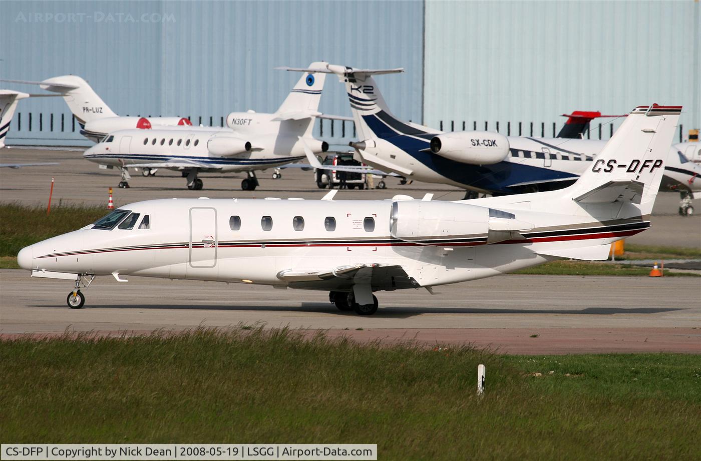 CS-DFP, 2003 Cessna 560 Citation Excel C/N 560-5315, LSGG C/N of this airframe is 560-5315