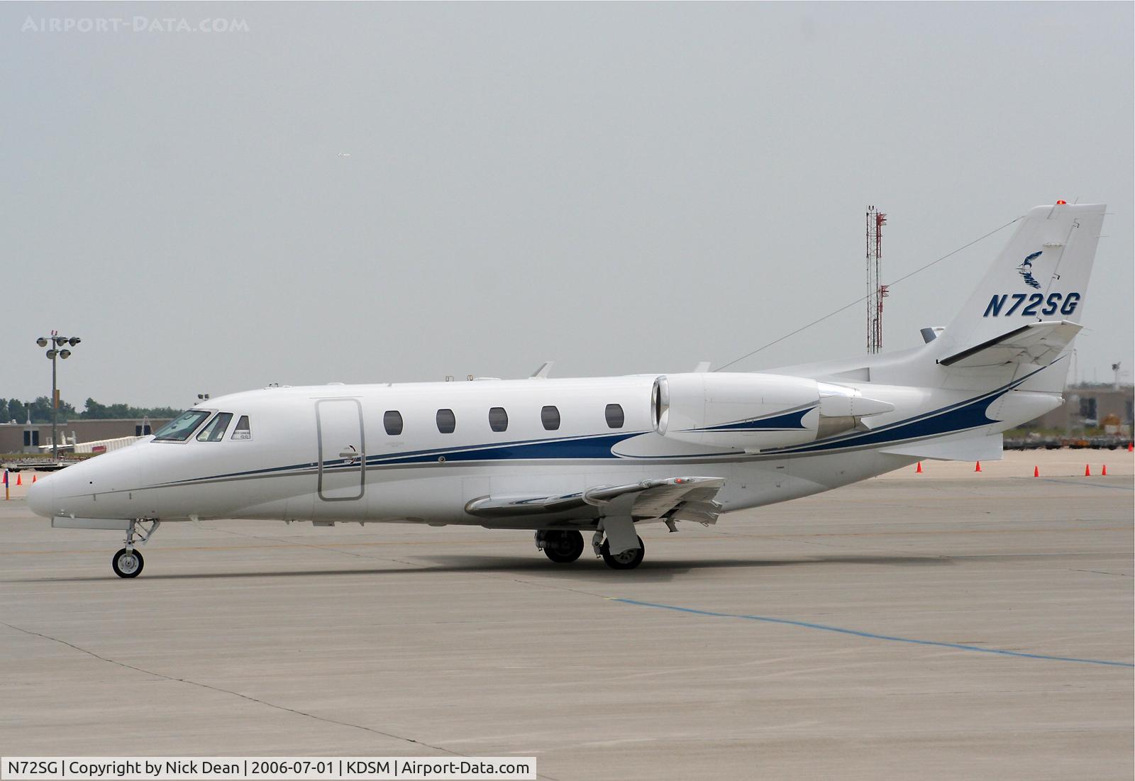 N72SG, 2004 Cessna 560XL C/N 560-5508, KDSM