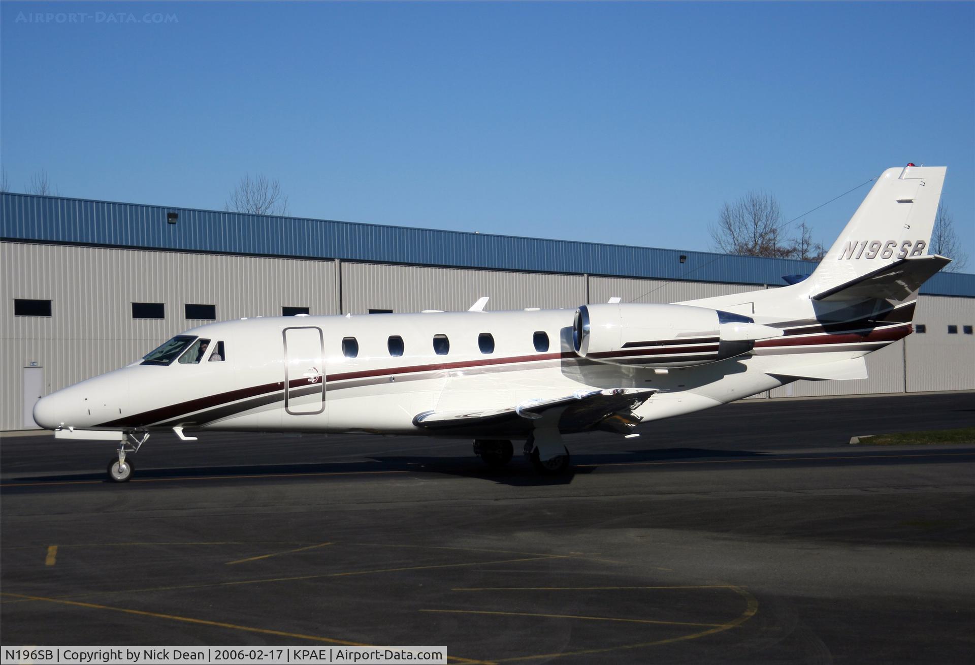 N196SB, 2004 Cessna 560XL C/N 560-5513, KPAE