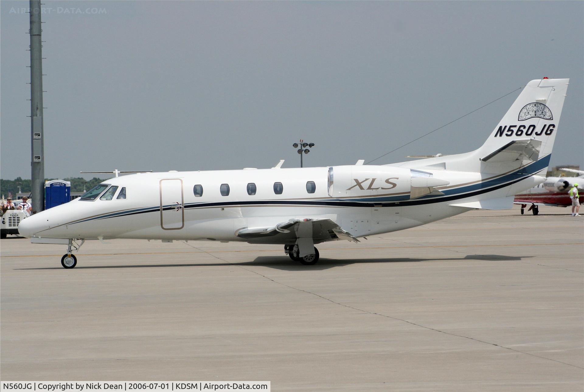 N560JG, 2004 Cessna 560XL C/N 560-5531, KDSM