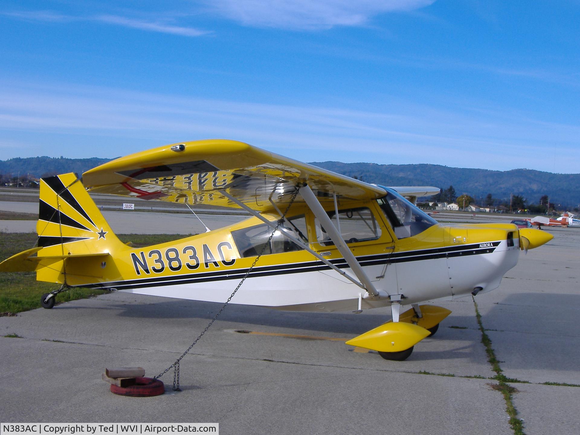 N383AC, 2001 American Champion 7ECA Citabria C/N 1383-2001, N383AC at WVI