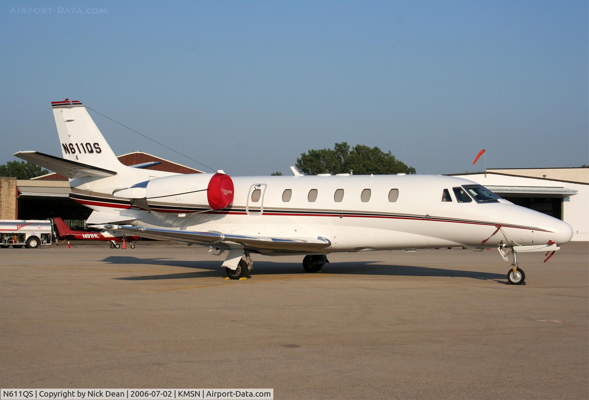 N611QS, 2005 Cessna 560XL Citation XLS C/N 560-5548, KMSN