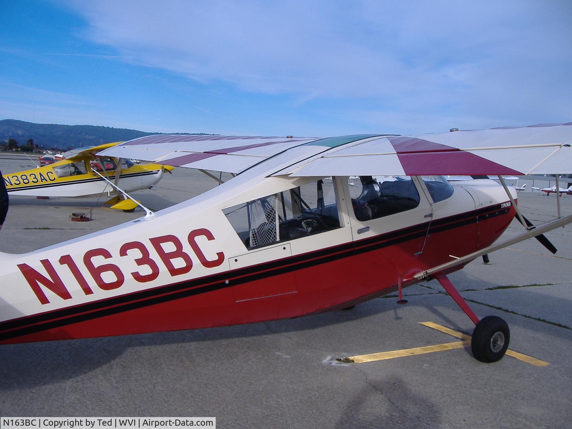 N163BC, 2004 American Champion 7GCBC C/N 1370-2004, N163BC and N383AC at WVI