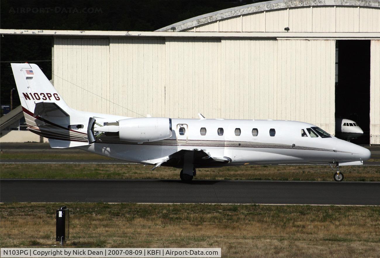 N103PG, 2005 Cessna 560XL C/N 560-5590, KBFI