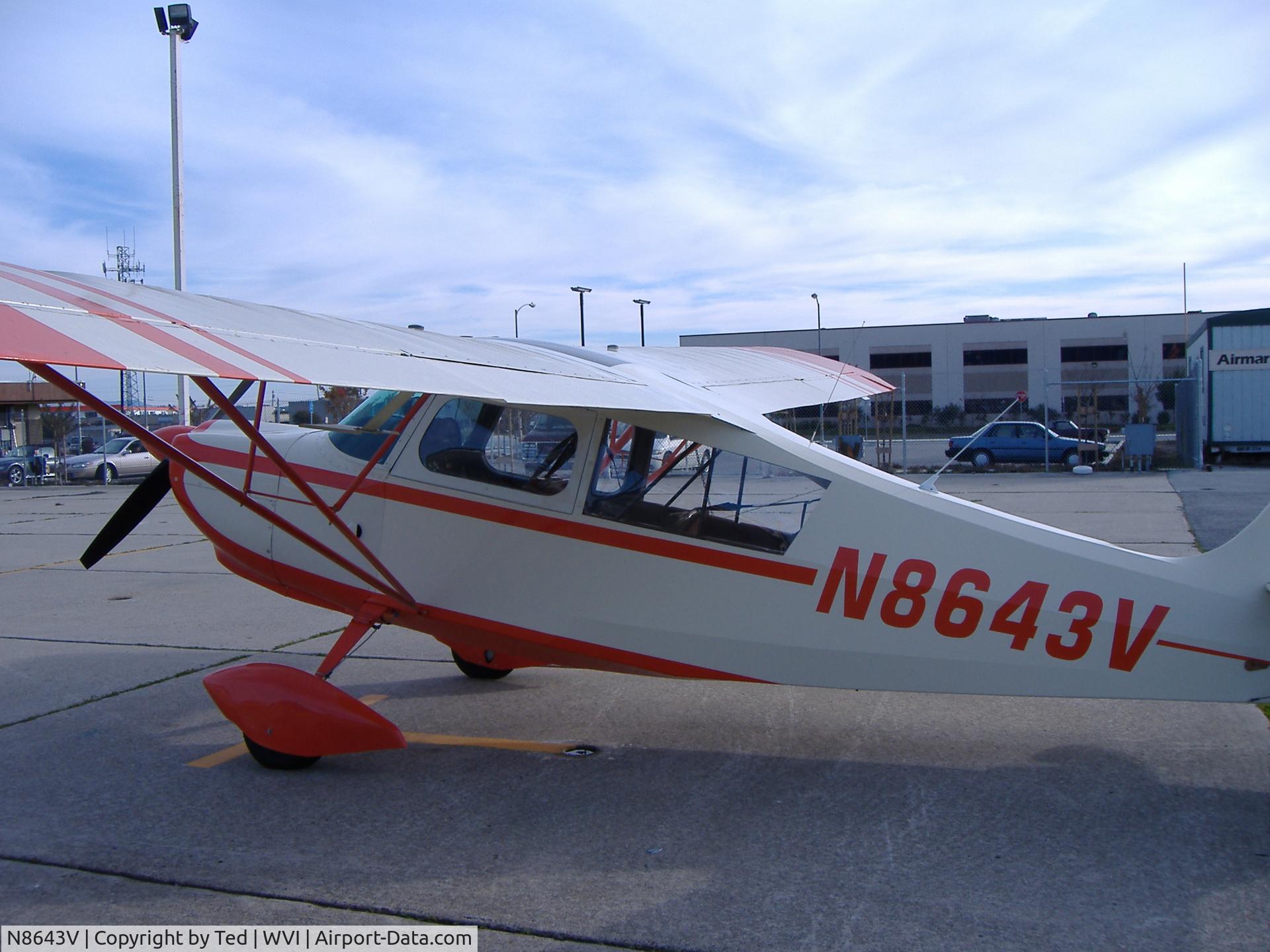 N8643V, 1975 Bellanca 7GCBC C/N 817-75, N8643V at WVI