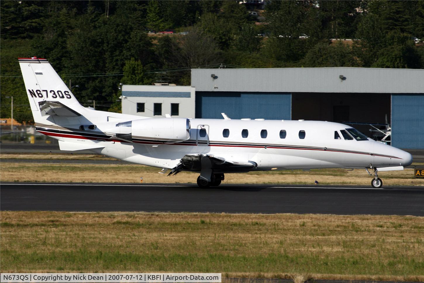 N673QS, 2006 Cessna 560XL C/N 560-5651, KBFI