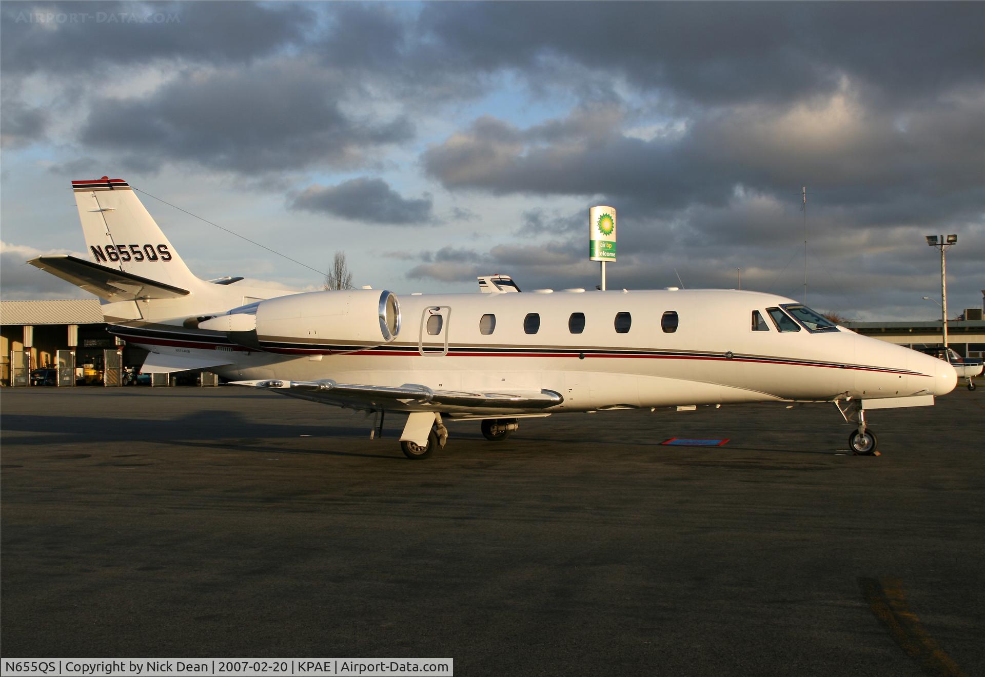 N655QS, 2006 Cessna 560XL C/N 560-5655, KPAE