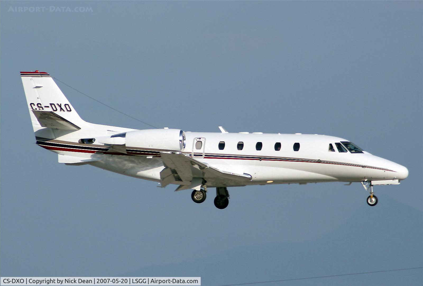 CS-DXO, 2007 Cessna 560 Citation Excel C/N 560-5692, LSGG