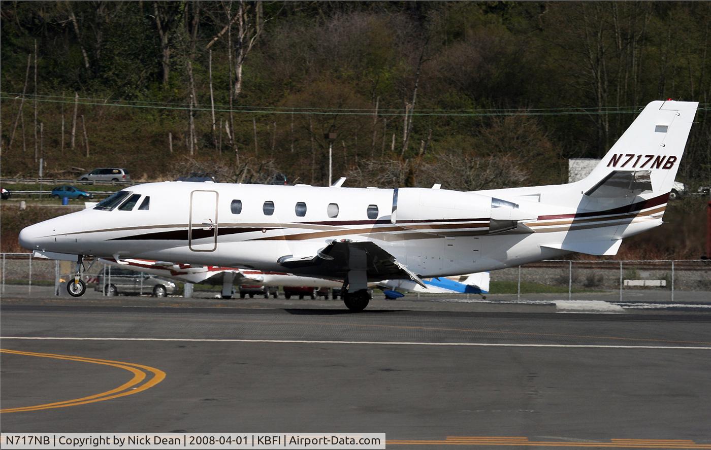 N717NB, 2007 Cessna 560XL Citation XLS C/N 560-5694, KBFI