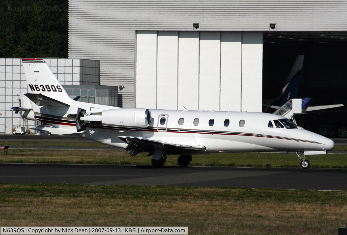 N639QS, 2000 Cessna 560XL C/N 560-5139, KBFI