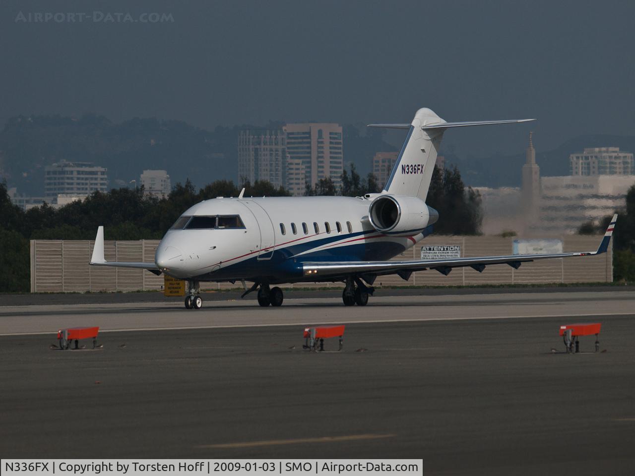 N336FX, 2005 Bombardier Challenger 604 (CL-600-2B16) C/N 5634, N336FX departing from RWY 21