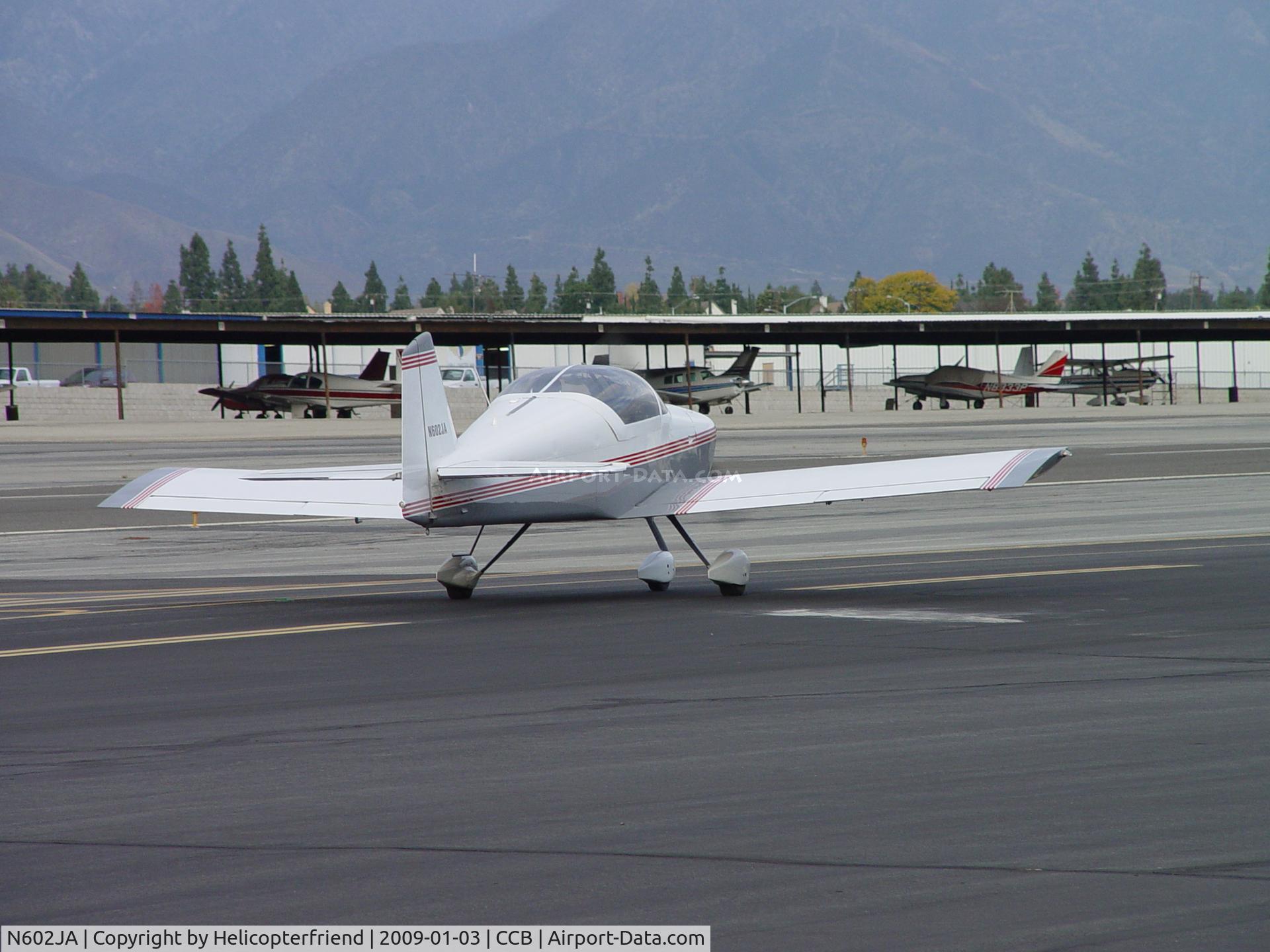 N602JA, 2001 Vans RV-6A C/N 001, Moving out to taxi way