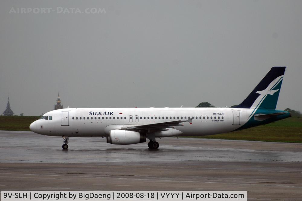 9V-SLH, 2005 Airbus A320-232 C/N 2517, White jade pagoda is seen just above the cockpit