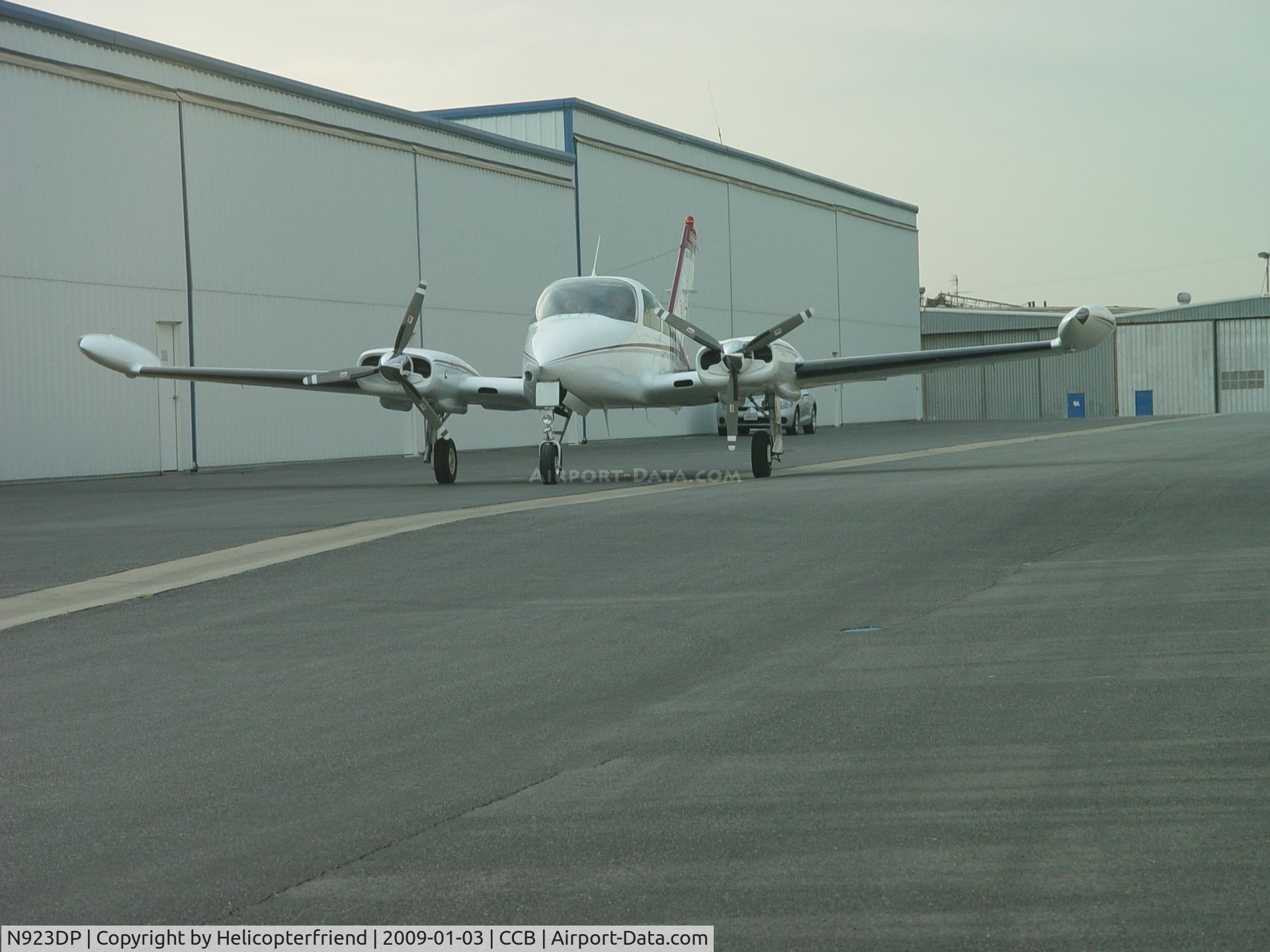 N923DP, 1974 Cessna 310Q C/N 310Q1031, Engines at all stop