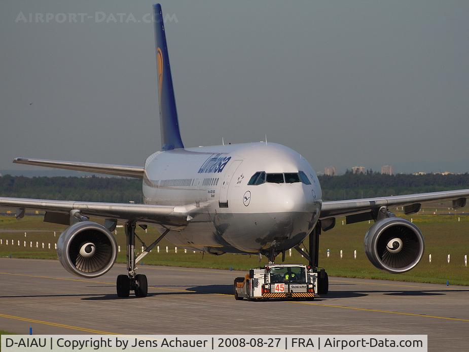 D-AIAU, 1992 Airbus A300B4-603 C/N 623, Lufthansa Airbus 300-603