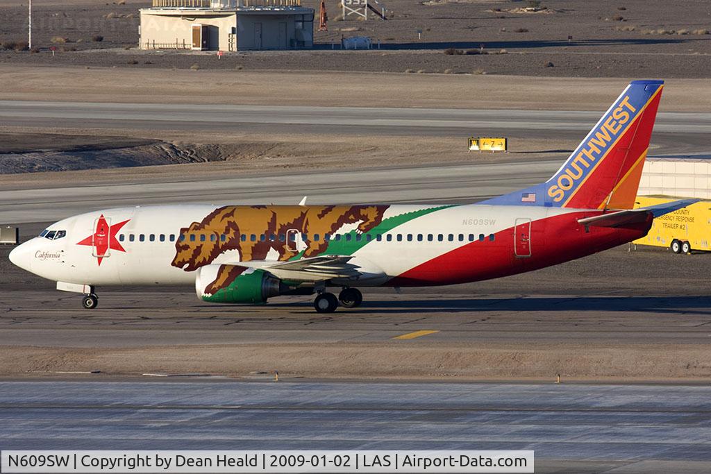 N609SW, 1995 Boeing 737-3H4 C/N 27929, Southwest Airlines 