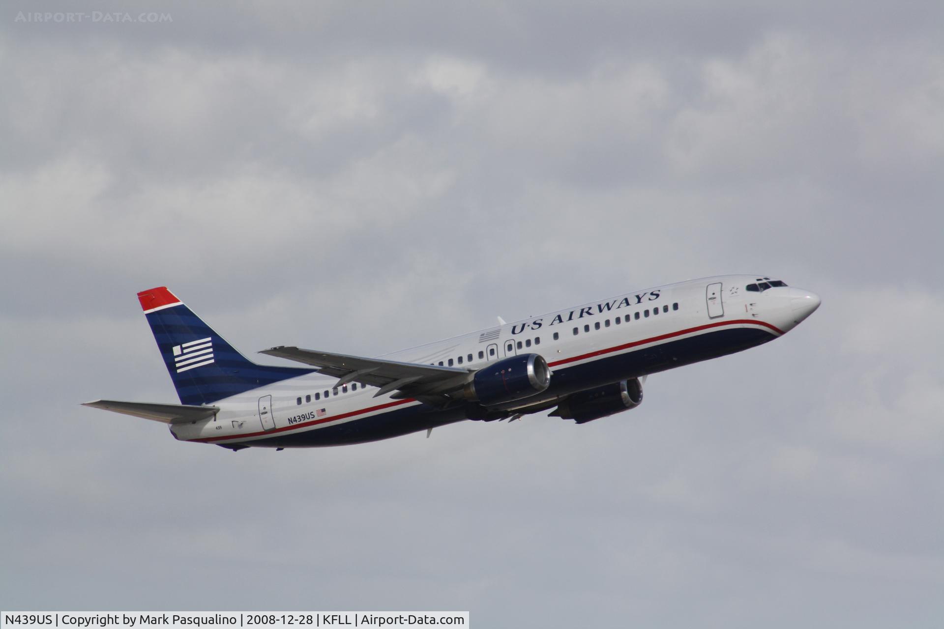 N439US, 1990 Boeing 737-4B7 C/N 24781, Boeing 737-400