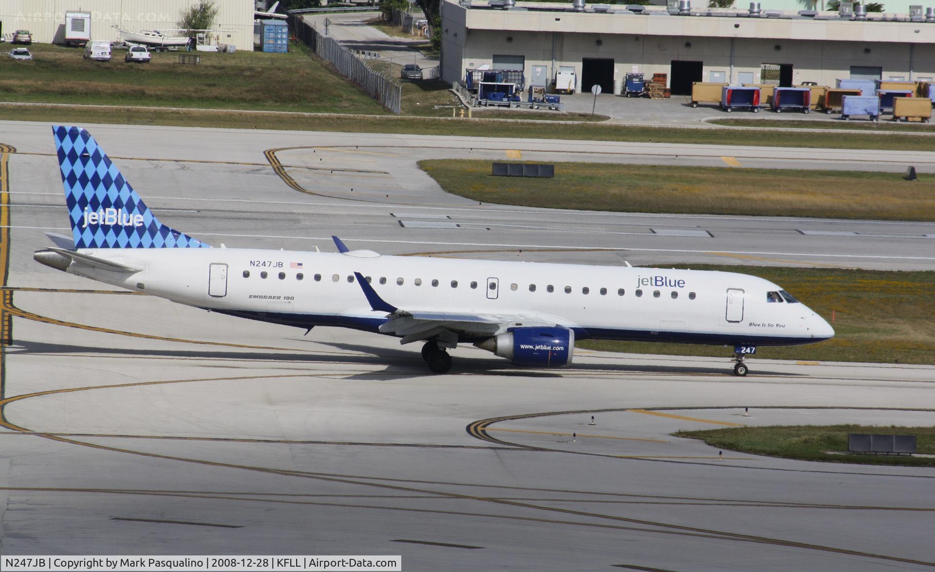 N247JB, 2006 Embraer 190AR (ERJ-190-100IGW) C/N 19000042, ERJ 190-100 IGW