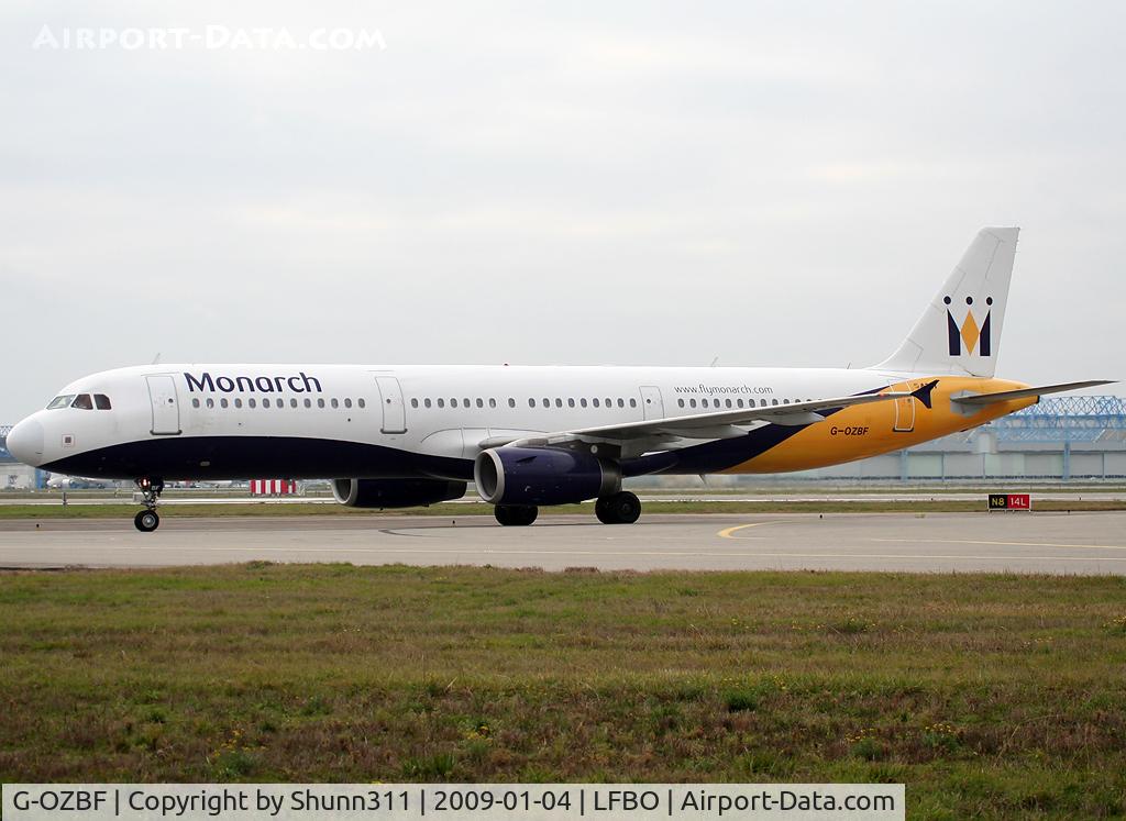 G-OZBF, 2002 Airbus A321-231 C/N 1763, Arriving from flight and rolling to the terminal...