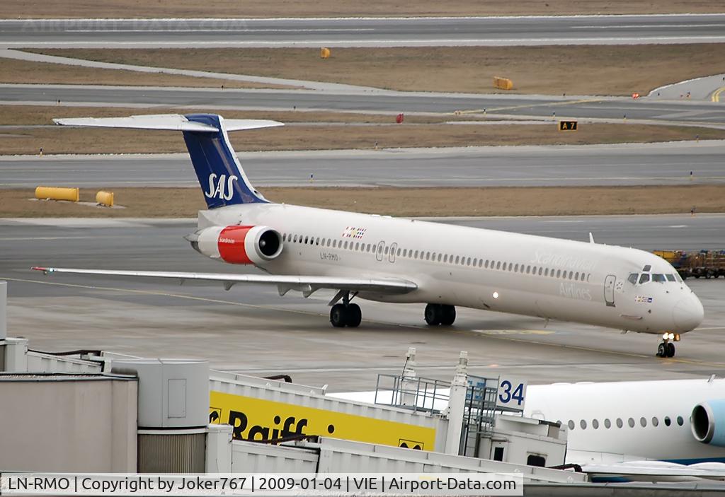 LN-RMO, 1991 McDonnell Douglas MD-81 (DC-9-81) C/N 53315, Scandinavian Airlines (SAS) McDonnell Douglas MD-81