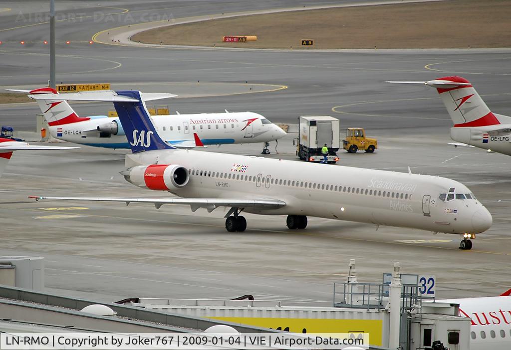 LN-RMO, 1991 McDonnell Douglas MD-81 (DC-9-81) C/N 53315, Scandinavian Airlines (SAS) McDonnell Douglas MD-81