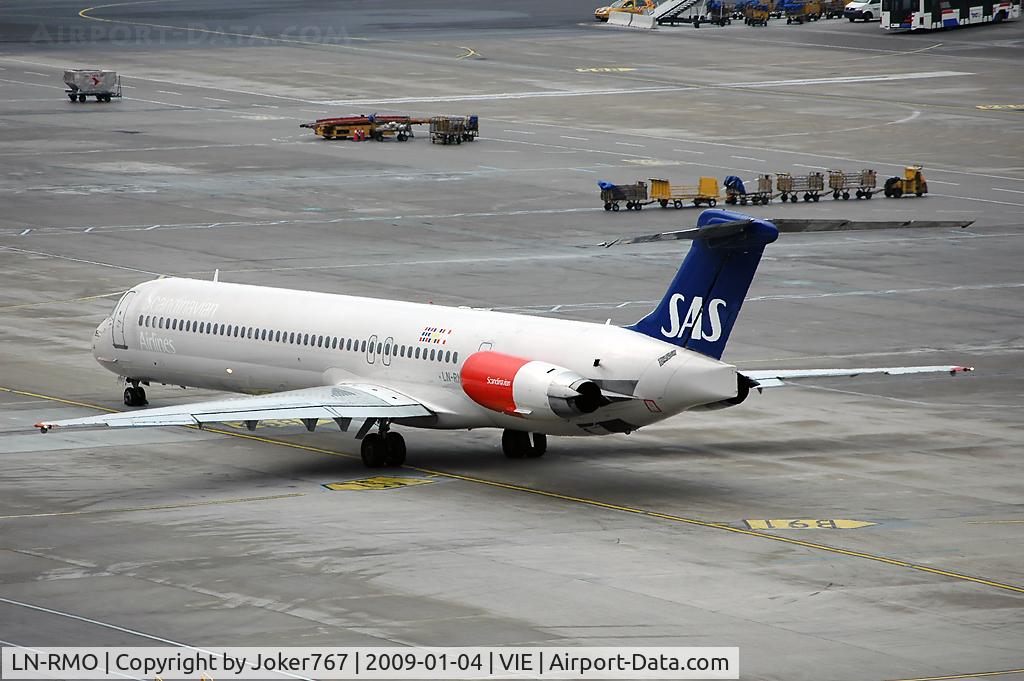 LN-RMO, 1991 McDonnell Douglas MD-81 (DC-9-81) C/N 53315, Scandinavian Airlines (SAS) McDonnell Douglas MD-81