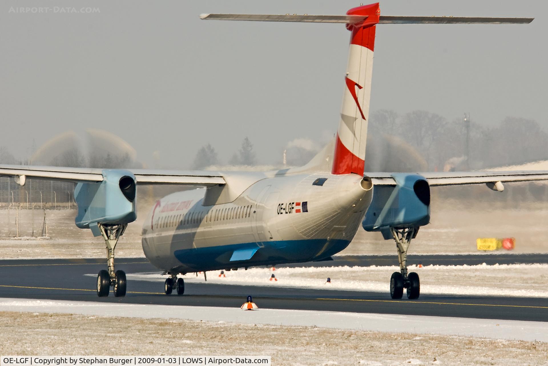 OE-LGF, 2002 De Havilland Canada DHC-8-402Q Dash 8 C/N 4068, [Nikon D200]