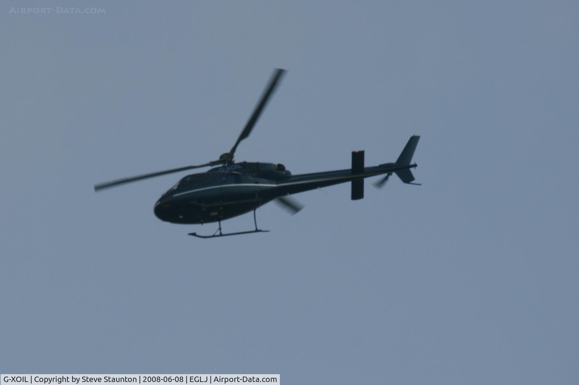 G-XOIL, 1997 Eurocopter AS-355N Ecureuil 2 C/N 5627, Taken in the overhead at Chalgrove, England