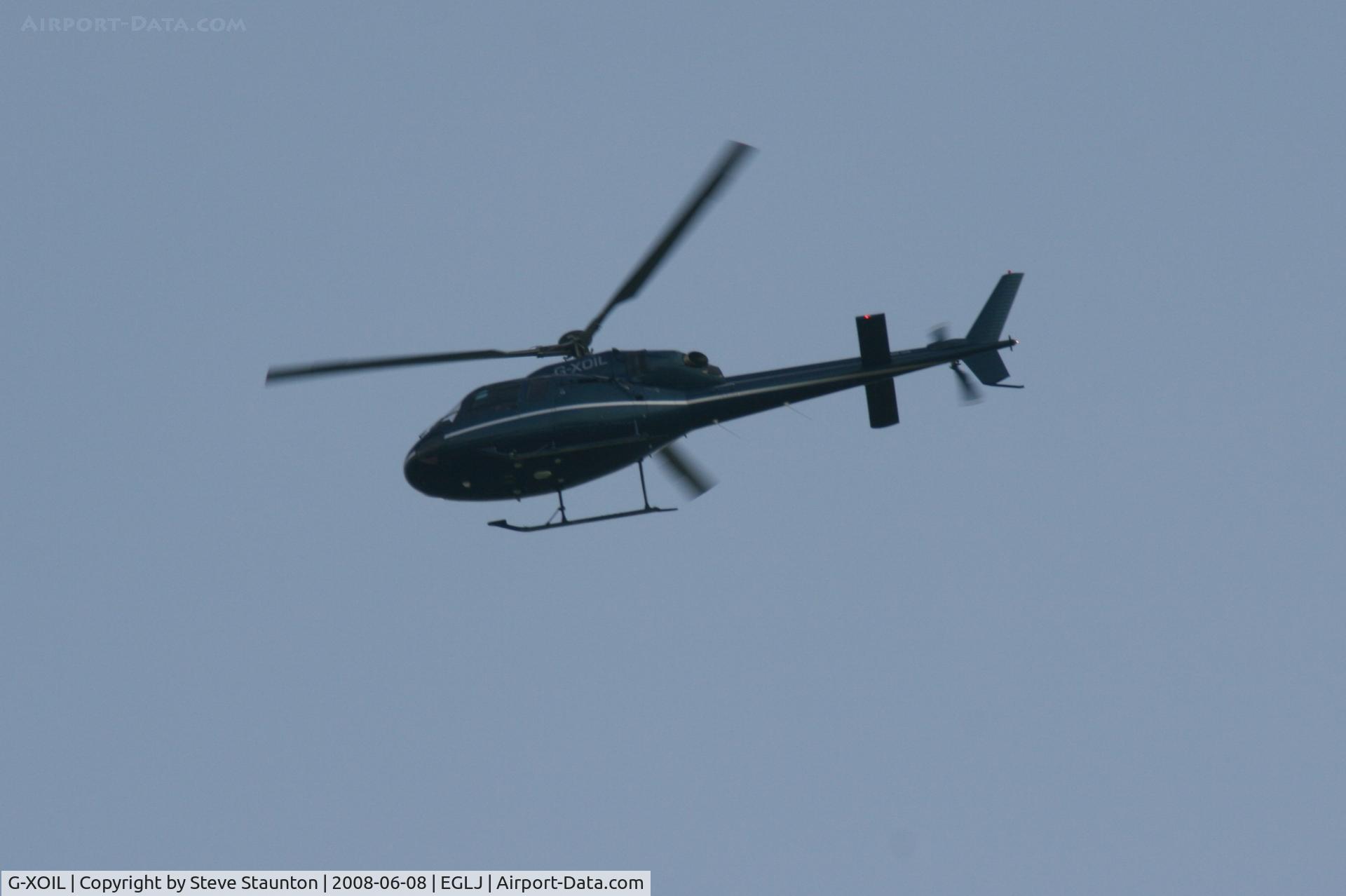 G-XOIL, 1997 Eurocopter AS-355N Ecureuil 2 C/N 5627, Taken in the overhead at Chalgrove, England