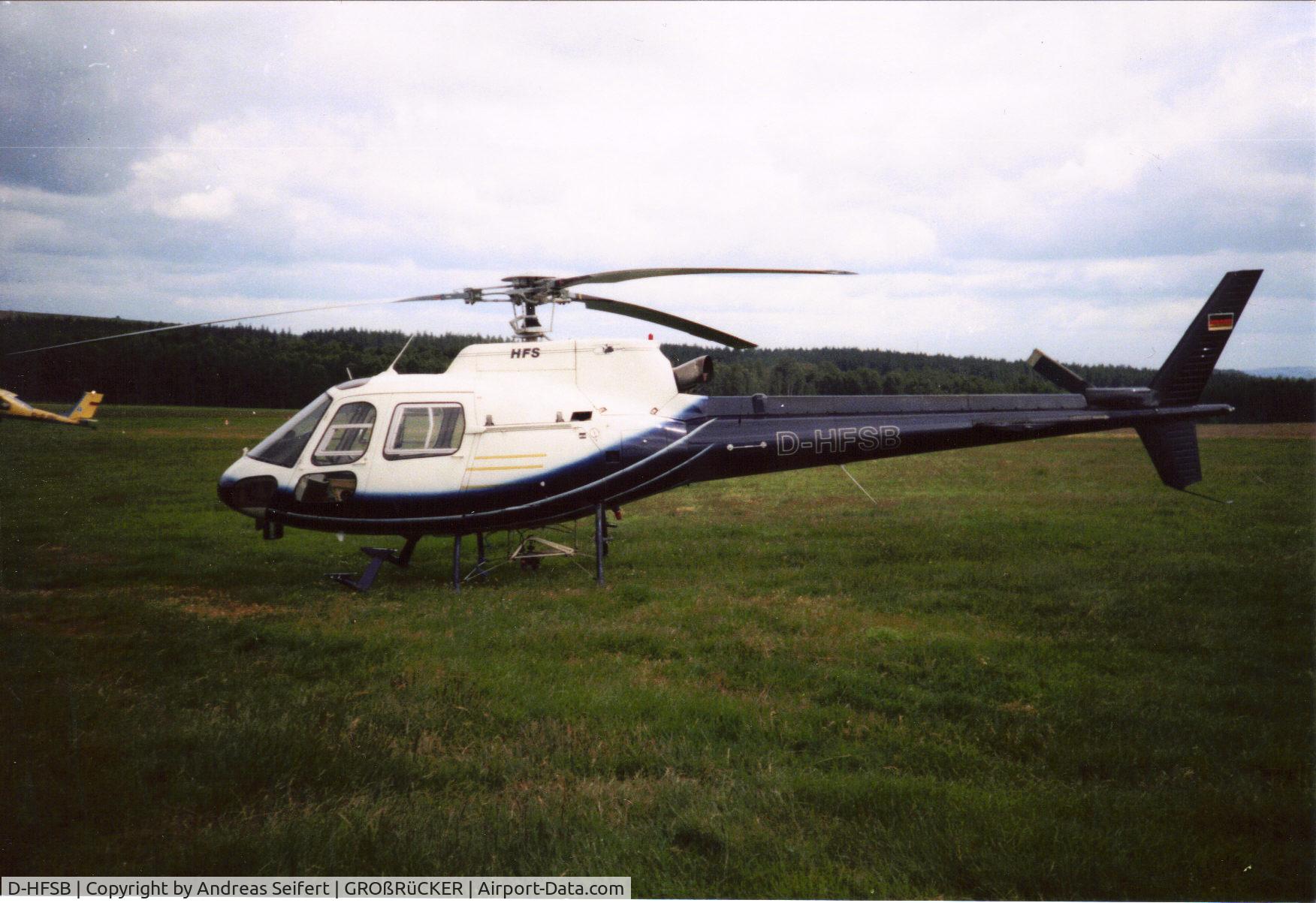 D-HFSB, Aerospatiale AS-350B-2 Ecureuil C/N 2371, AS.350 B-2