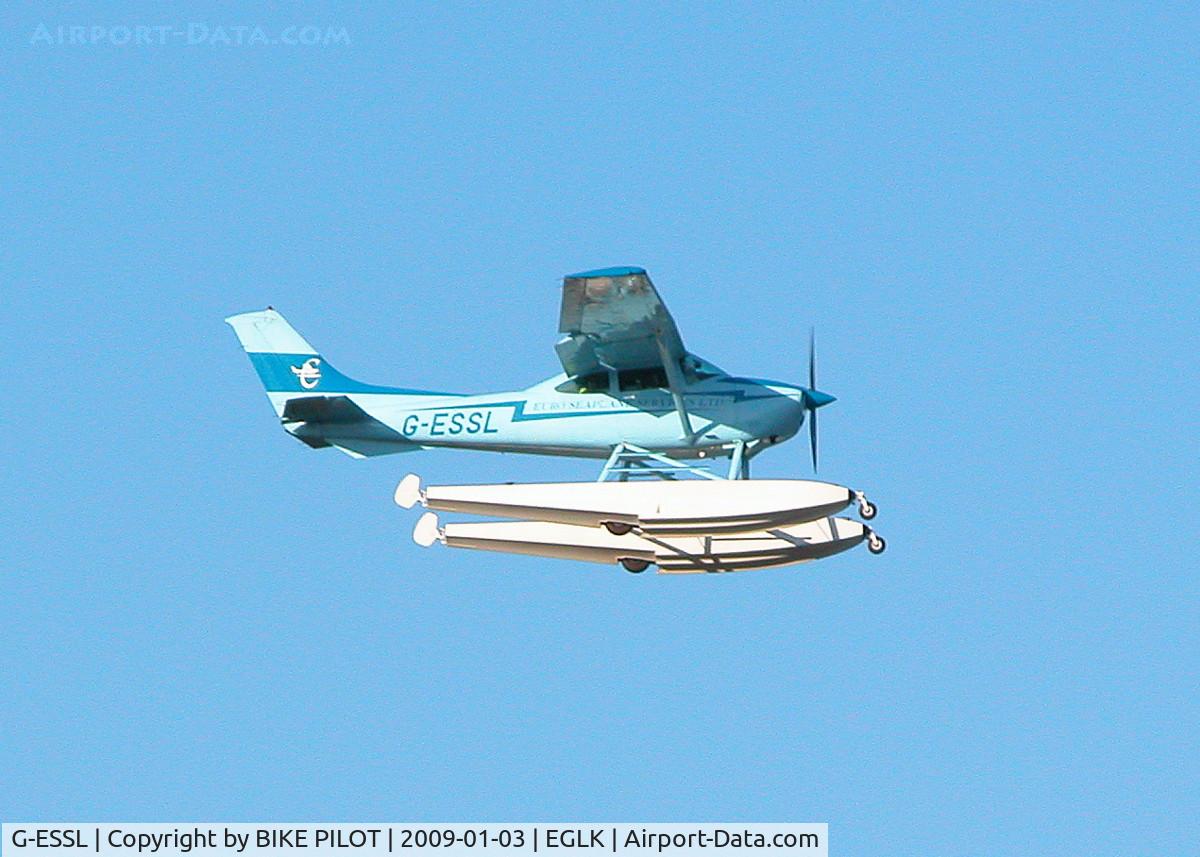 G-ESSL, 1981 Cessna 182R Skylane C/N 182-67947, A BIT FAR AWAY BUT THIS IS THE FIRST TIME I'VE MANAGED TO GET THIS A/C IN THE AIR
