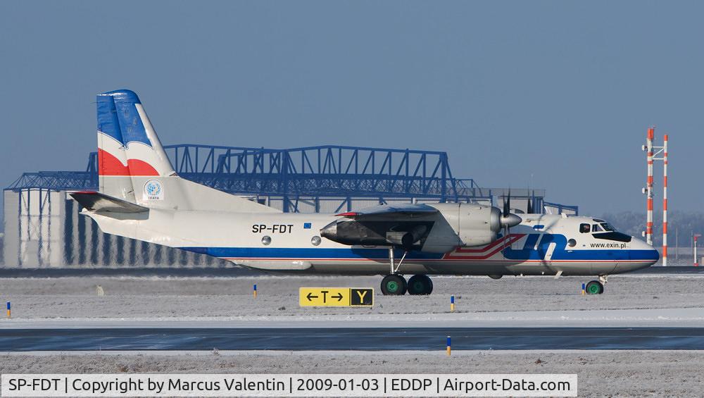 SP-FDT, 1982 Antonov An-26B C/N 12102, Rwy. 28 Line Out