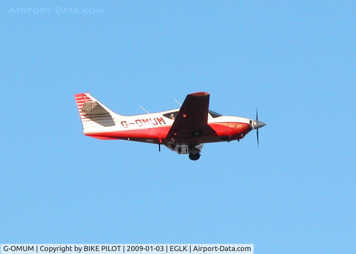 G-OMUM, 1976 Rockwell Commander 114 C/N 14067, DEPARTING RWY 07