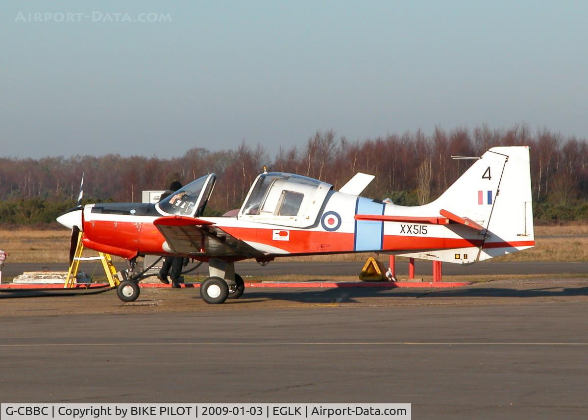 G-CBBC, 1973 Scottish Aviation Bulldog T.1 C/N BH120/201, BEING RE-FUELED