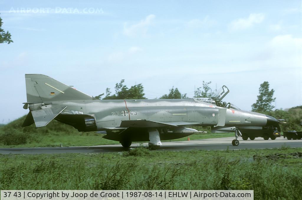 37 43, 1972 McDonnell Douglas F-4F Phantom II C/N 4454, ... and 37+43 was the other.