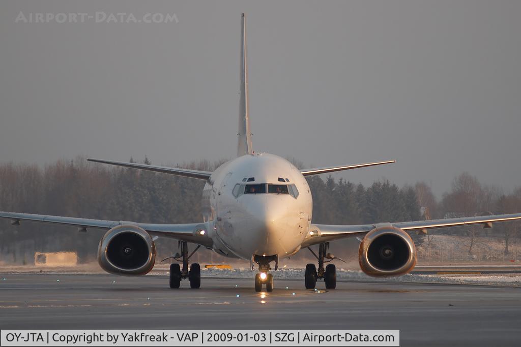 OY-JTA, 1987 Boeing 737-33A C/N 23631, Jettime Boeing 737-300