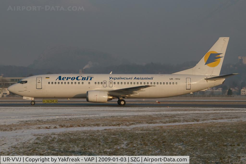 UR-VVJ, 1989 Boeing 737-448 C/N 24474, Aeroswit Boeing 737-400