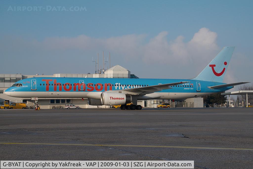G-BYAT, 1994 Boeing 757-204 C/N 27208, Thomsonfly Boeing 757-200