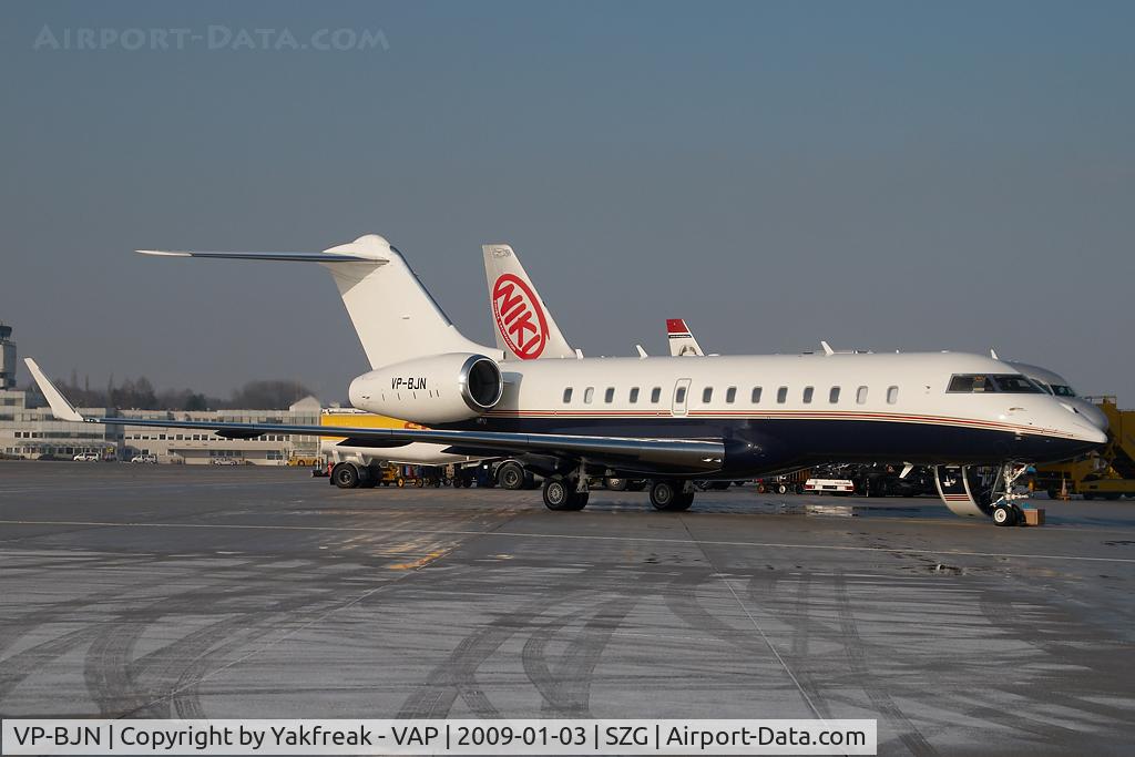 VP-BJN, 2007 Bombardier BD-700-1A11 Global 5000 C/N 9273, Globalexpress 5000