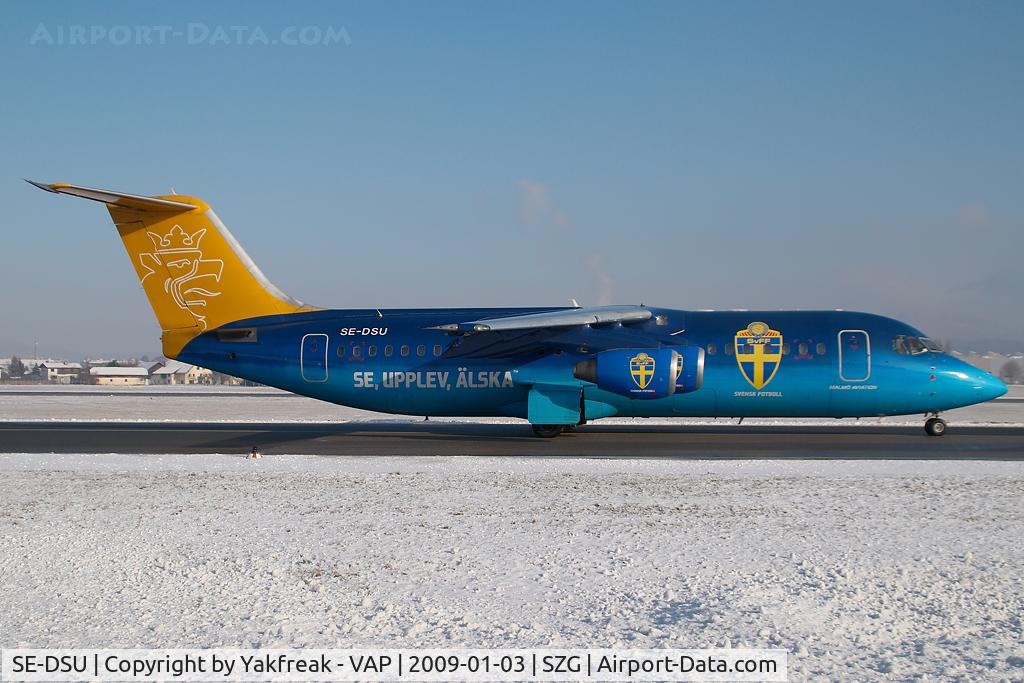 SE-DSU, 1994 British Aerospace Avro 146-RJ100 C/N E3248, Malmoe Aviation Bae 146