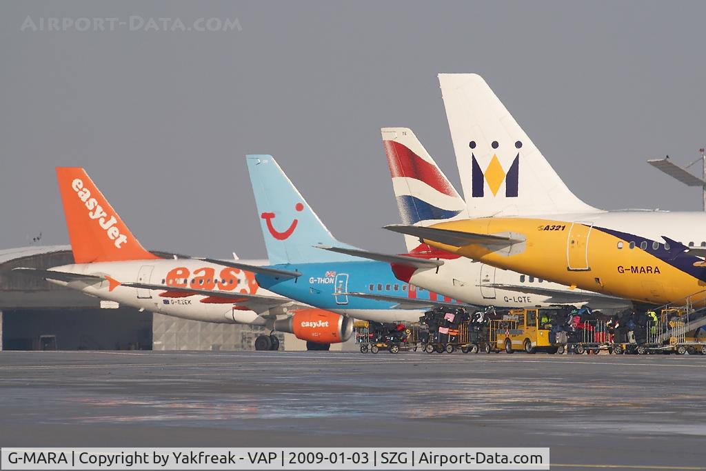 G-MARA, 1999 Airbus A321-231 C/N 983, Monarch Airbus A321