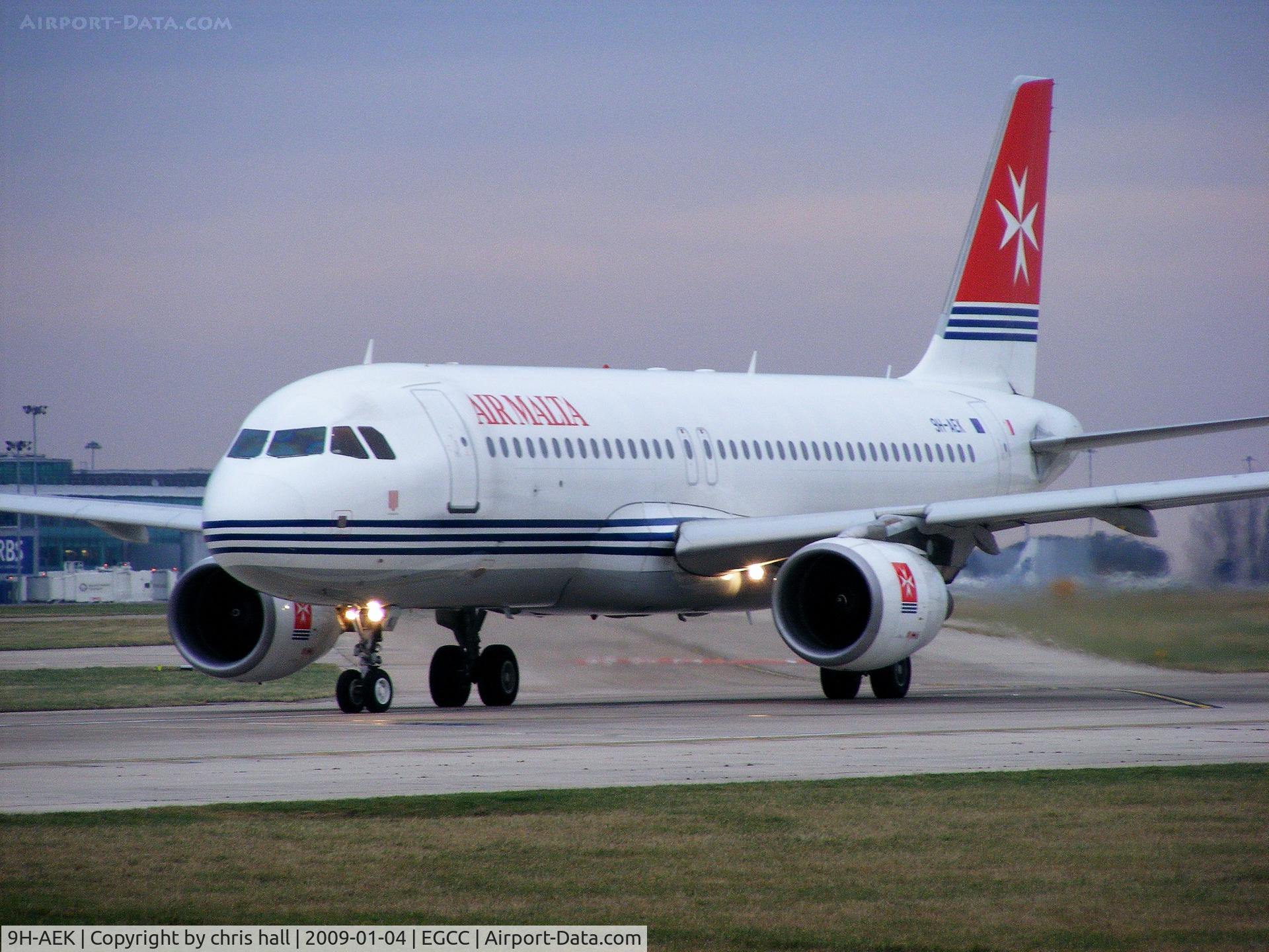 9H-AEK, 2004 Airbus A320-211 C/N 2291, Air Malta