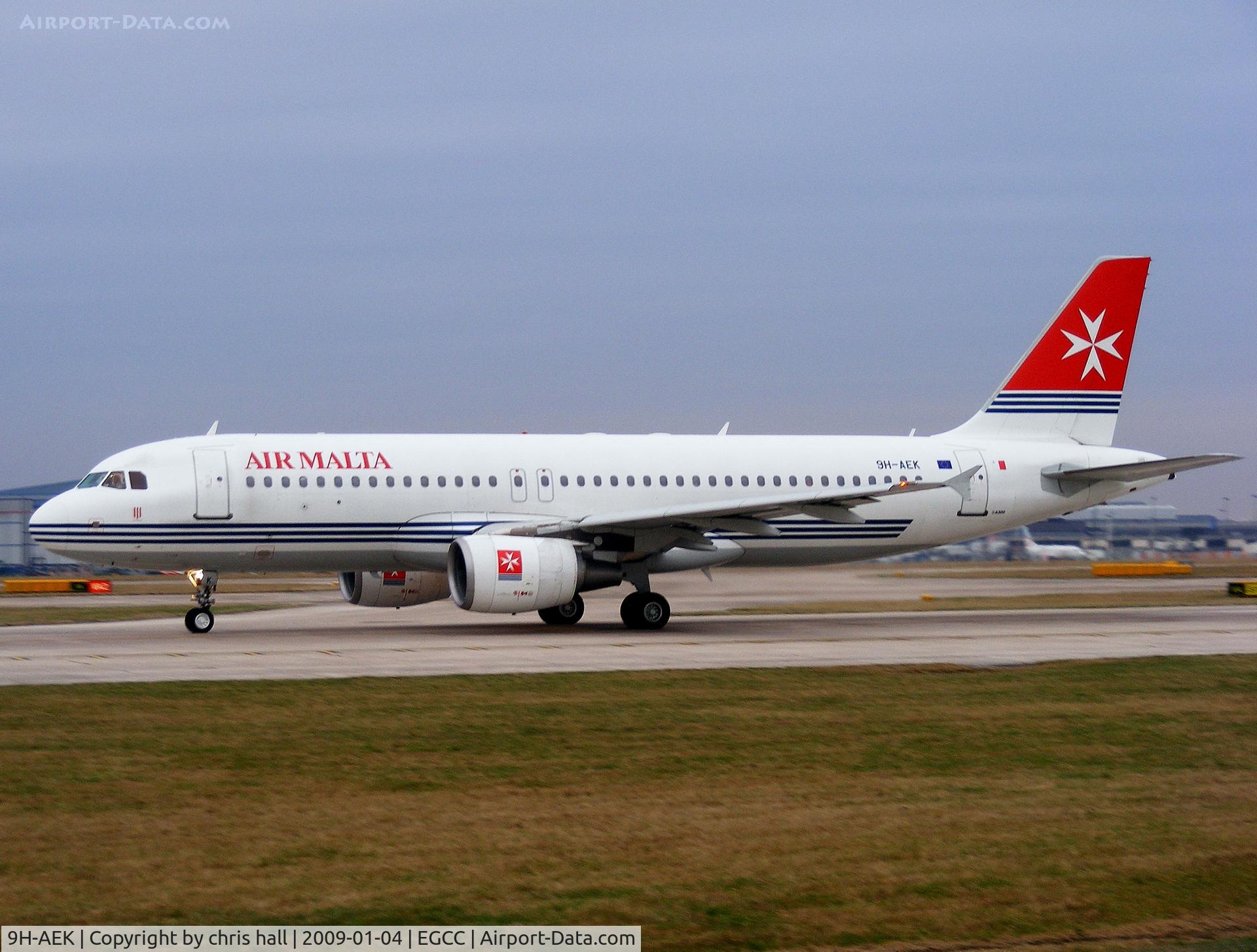 9H-AEK, 2004 Airbus A320-211 C/N 2291, Air Malta